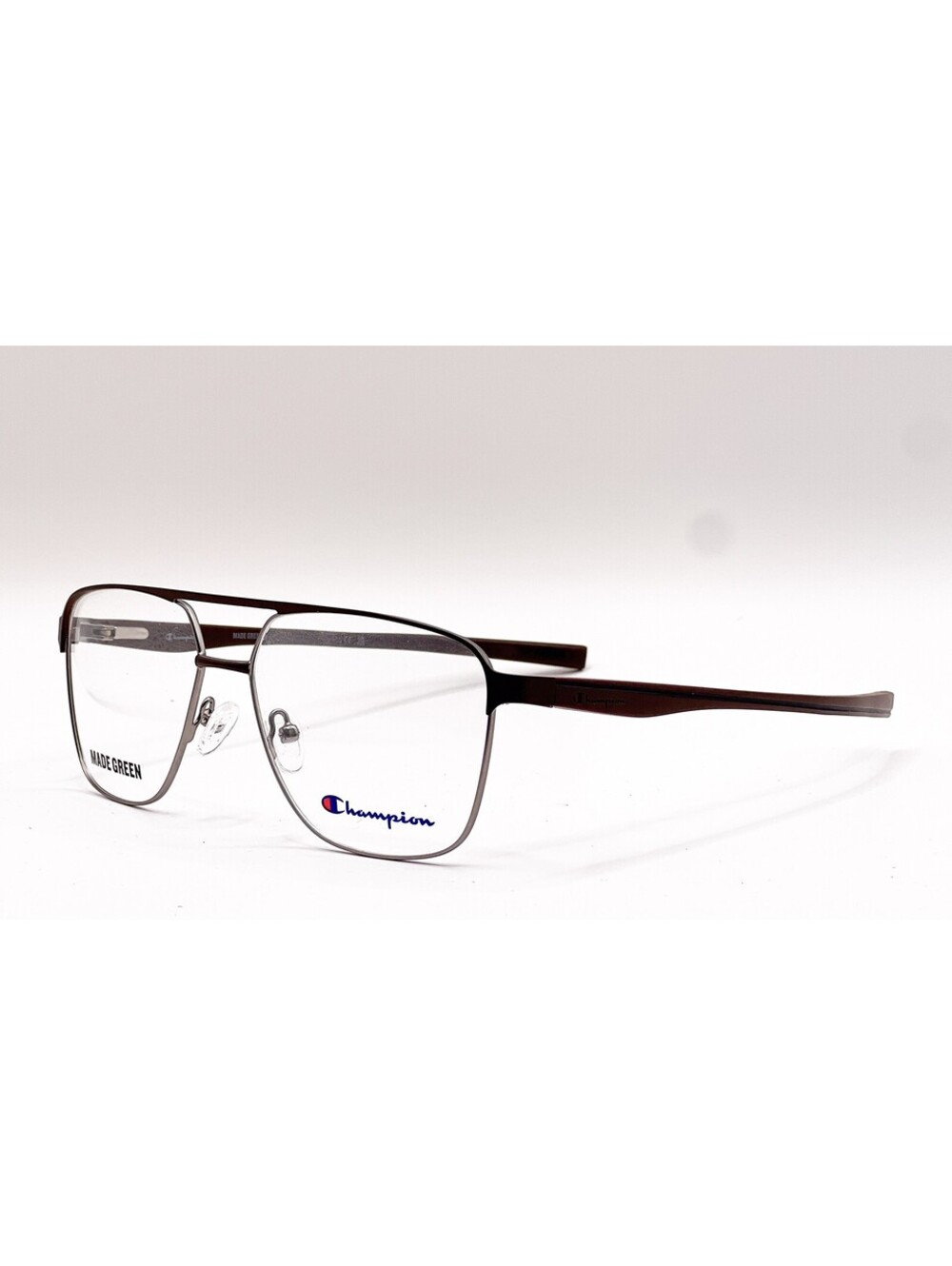 Champion HOIST300 C02 Matte Brown Navigator Authentic Eyeglass Frames 55-15-140